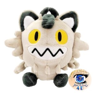 authentic Pokemon plush Galarian Meowth 15cm pokedoll